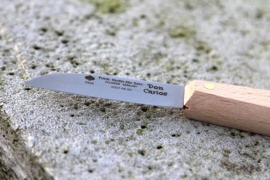 Knives with wooden handle